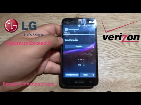 Bypass Activation Screen - LG Optimus Exceed 2