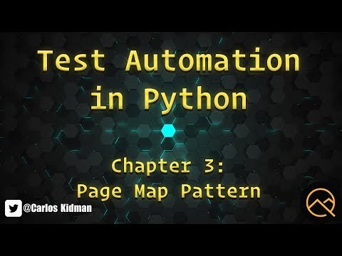Test Automation in Python - Chapter 3: Page Map Pattern