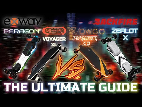 BEST Electric Skateboards of 2025 | Pioneer X5 VS Zealot X VS Paragon VS Voyager XL (Cyber Edition)