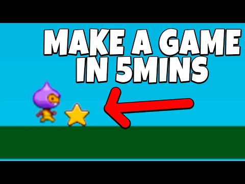 Make A 2D Game In 5 Mins.. With No Experience - Phaser Game Dev Tutorial