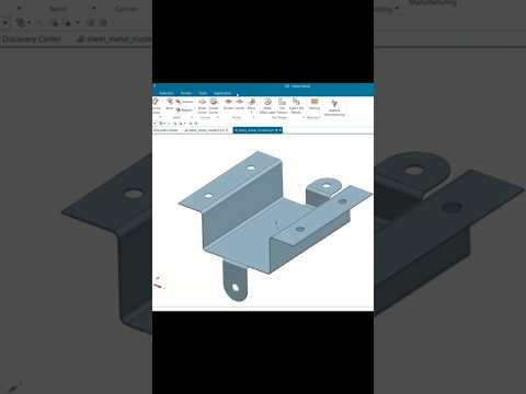 Sheet Metal Part Design Tutorial in Siemens NX | #nxcad #siemensnx #caddesign #ugnx #sheetmetals