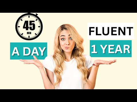 Want to get fluent in English in just a year? English Learning podcast