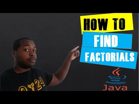 How to Find Factorials in Java | Coding With Tre'