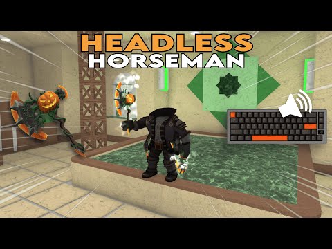 HEADLESS HORSEMAN BEATS TOXIC TRYHARD IN MM2...🎃 (Handcam + ASMR)