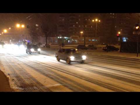 Європробіг Вінниця (що встиг зняти на зелене світло) 2013 12 07 19 11 04