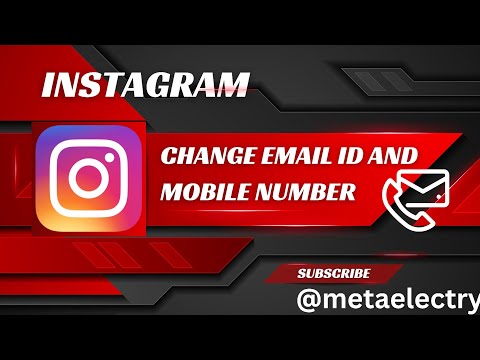 Change mobile number & e mail id on Instagram | tips and tricks| subscribe for tech✅ @metaelectry