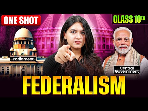 Federalism Class 10 One Shot | Class 10 Civics Chapter 2 | SST | Board Exam 2026 | Ujjvala Punj