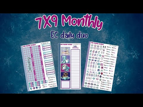 DAILY DUO JANUARY SET UP - A5 and 7x9!!