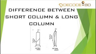 Short Column and Long Column