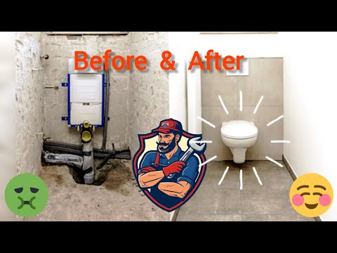 Installing TECE In-Wall Toilet Frame | New Construction Plumbi🛠