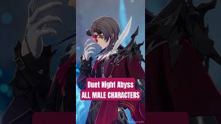 Male Characters of Duet Night Abyss CBT2