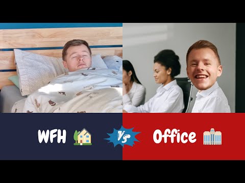 Working From Home vs In Office