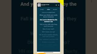 YouTube Music but with synced lyrics. Made with Flutter #flutter #shorts  @YouTubeMusic