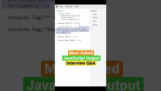 (Q-12) Most important Javascript interview questions #frontend #interview #javascript #react