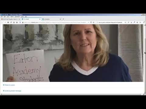 How to share a blog post on your LinkedIn profile in 57 seconds