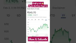 SBI Share News 💥 SBIN Share News #sbin #sbishareprice #sbi #statebankofindia #sharemarket