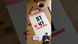 Quick Trick to Multiply 51 × 41 Instantly! 🔥 #MathHack #maths