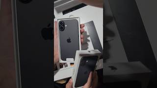 iphone 16 plus black unboxing in 2025 #iphone16plus