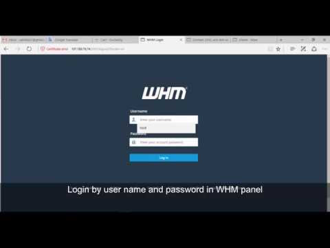 Create Name Server WHM Cpanel in Godaddy