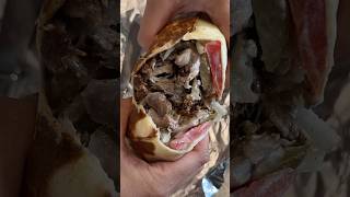 Trying a Shawarma Wrap in Munich