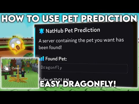 HOW TO USE PET PREDICTION IN GROW A GARDEN | EASY DRAGONFLY | MOBILE | FULL TUTORIAL 2025!
