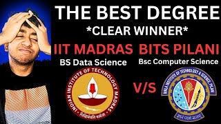 IIT Madras BS Data Science VS BITS Pilani Bsc Computer Science| Honest Comparison.