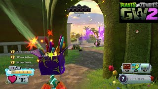 WALL-NUT HILLS - Plants Defend - Turf Takeover - PVZ Garden Warfare 2 (4K)