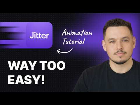 This Animation Tool Is way TOO EASY (Jitter Tutorial)
