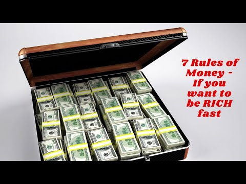 7 Rules of Money   If you want to be RICH fast  - #short