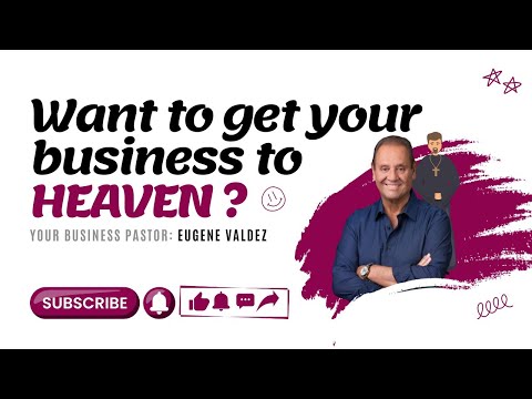 Want to get your to HEAVEN Let our business PASTOR help you.