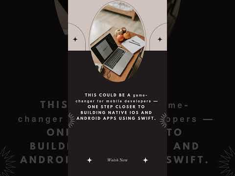 Swift build apps for both iOS and Android #ytshorts#technology #viralshort