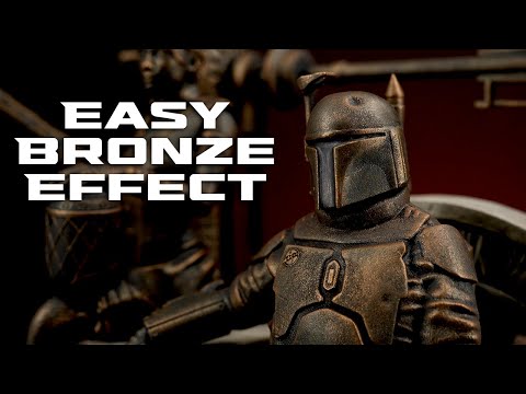 The BEST Way to Paint Faux Bronze | Tutorial