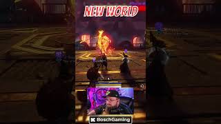 Best tank on New World! #bossfight #newworld #pcgaming