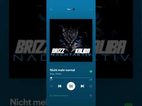 Brizz, Kaliba nicht mehr normal
