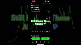 Top 3 Altcoins I DCA Daily 🔁 #stocks #everythingrobcrypto #stocktrading #robinhood #robinhoodarmy