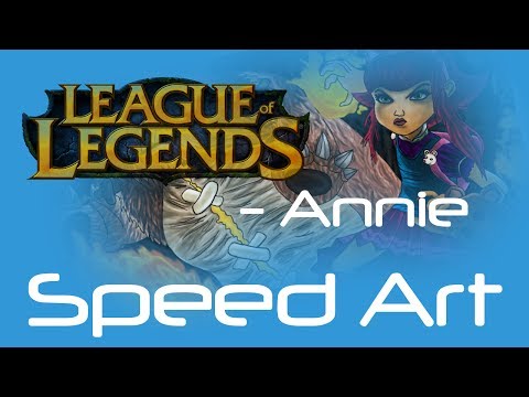 ✎ League of Legends - Annie | Speed Art ✎HD