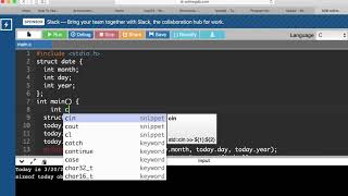 C structures and typedef