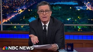 Stephen Colbert addresses FCC controversy over Texas Democrat interview