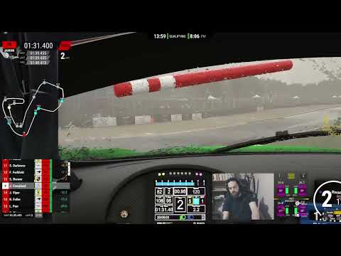 Qualifying and Race - PhoenixSimSport  / Wet Brands Hatch