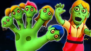 Zombie Finger Family 🧟‍♂️ | More  Halloween Songs For Children | Nursery Rhyme Street