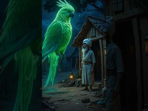 The Parrot and the Golden Milk: A Tale of Greed and Magic #GoldenMilkMagic#ParrotWisdom #Greedvsgood