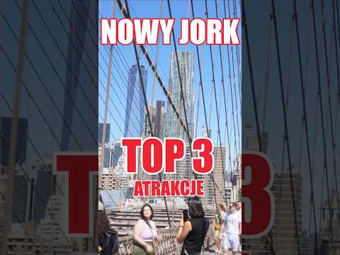 Nowy Jork - TOP 3 Atrakcje #shorts   #stanyzjednoczone #ciekawostki #podróże #vlog #nowyjork
