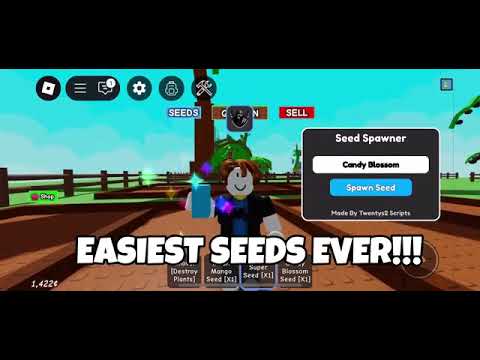 [NEW!🌕]✨GROW A GARDEN SEED SPAWNER SCRIPT! 🌱 | MOON MANGO UPDATE!🥭