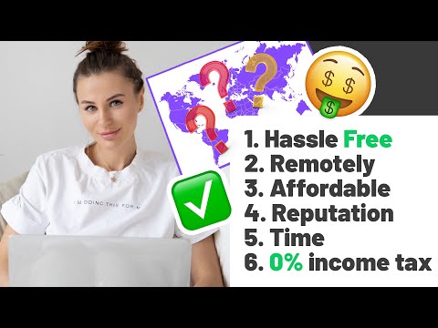 Best Country to Start Online Business with 0% income tax (as a foreigner) in 2023 #startup #business