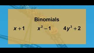 Math Video Tutorial: Polynomials: Video 1