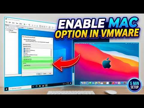 How to Enable macOS in VMware (Hidden Option) & Install Big Sur in 5 Minutes