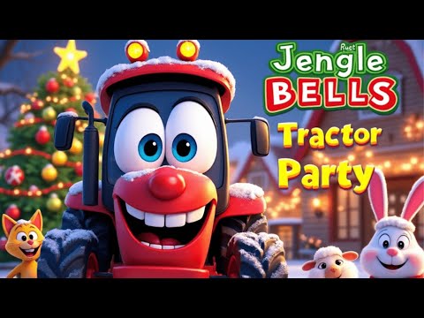 Tractor Jingle Bell Dance | Dance Party | CoComelon Nursery Rhymes & Kids Songs