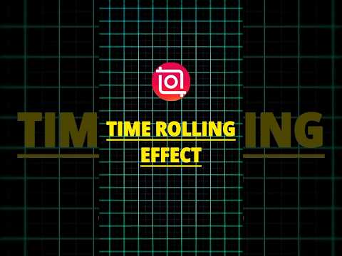 Inshot | Time Rolling Effect 🍃 #shorts #tutorial