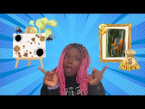 Professional artist turns damaged canvas into a million dollar artwork! Detailed time-lapse!!