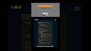 🔥 Samurai CSS & JavaScript Animation | Frontend UI Effects Tutorial | Web Design Shorts #Animation